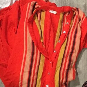FREE PEOPLE KIMONO PONCHO